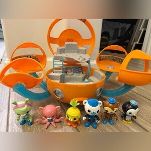 Fisher-Price Octanauts Orange and Blue Submarine Playset